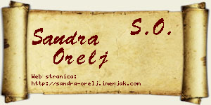 Sandra Orelj vizit kartica